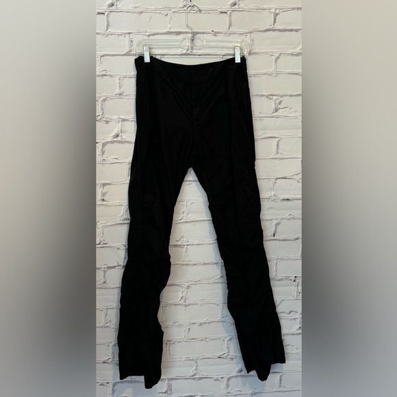Ralph Lauren Black Stacked Zip Hem Pants Size 6 - Picture 1 of 7